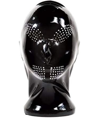 Latex Hood Mask for Bondage - Seamless Rubber with Perforated Eyes & Mouth - Red - Small - Buy Online on GoSupps.com