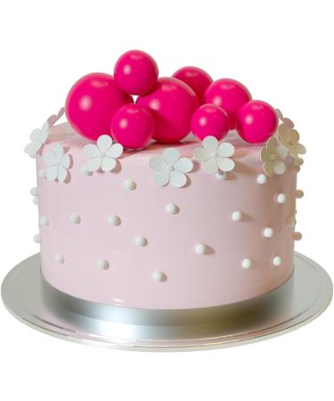 Astaron 20pcs Hot Pink Mini Balloon Cake Toppers | Wedding Baby and Birthday Party Decorations - Buy Online on GoSupps.com