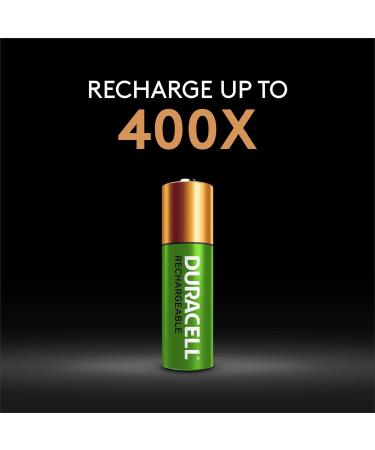 Duracell StayCharged AA Rechargeable Batteries - Long-Lasting Power for Global Shipping - Buy Online on GoSupps.com