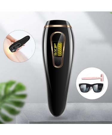 IPL Hair Removal Device - 990 000 Flashes for Permanent Pain-Free Home Hair Removal | Laser Beauty Instrument for Face & Body 36W Black - Buy Online on GoSupps.com