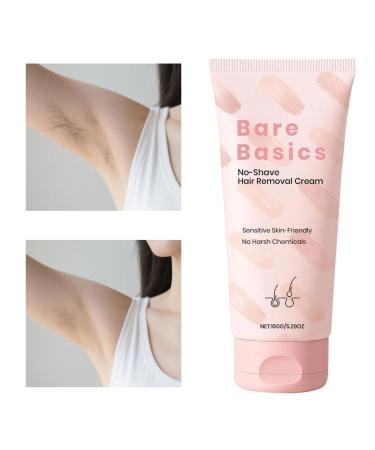 Body Hair Removal Cream 150g Gentle and Soothing Beauty Product | Nourishing Body Hair Removal Cream | For Underarms Limbs Arms Legs and Thighs
