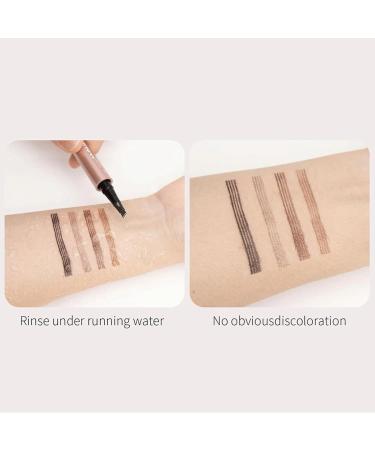  G n rique 3D Waterproof Long-Lasting Eyebrow Pencil Magic Eyebrow Pencil with 4 Micro Split Tips Eyebrow Dye Durable and Stain Resistant For Natural and Defined Eyebrows - Buy Online on GoSupps.com