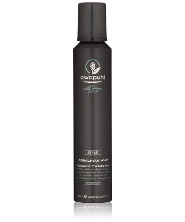 Paul Mitchell Awapuhi Wild Ginger HydroCream Whip Mousse, Frizz Control, Touchable Hold, For All Hair Types 6.7 Fl Oz (Pack of 1)