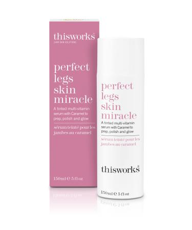 thisworks Perfect Legs Skin Miracle: Tinted Multi-Vitamin Serum to Perfect and Help Cover Skin Imperfections  5 fl oz  (150ml) 5 Ounce (Pack of 1)