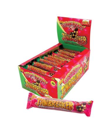 Jawbreakers Strawberry (Box of 30) - Buy Online on GoSupps.com