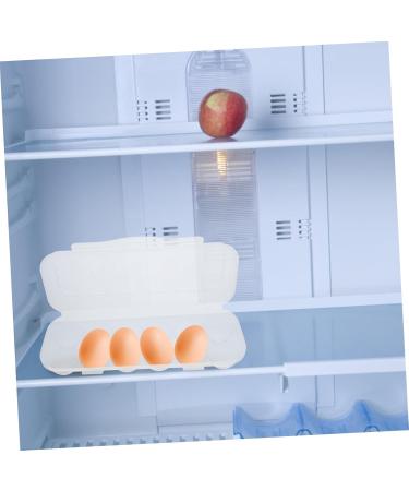 NAMOARLY 2pcs Egg Preservation Box Plastic Egg Container with Lid for Refrigerator Egg Container for Refrigerator 12 Count Egg Cartons Reusable Egg Crates Trash Can Storage Pp re-usable - Buy Online on GoSupps.com