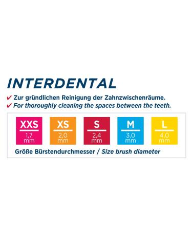 Lacalut Interdental M Brushes - 3.0 mm Diameter Pack of 5 | Global Shipping & Premium Dental Care - Buy Online on GoSupps.com