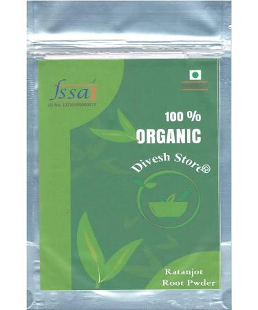 SENTA Ratanjot Root Powder - 100grm - Alkanet Root Powder- Alkanna Tinctoria- Ratan Jot Root -