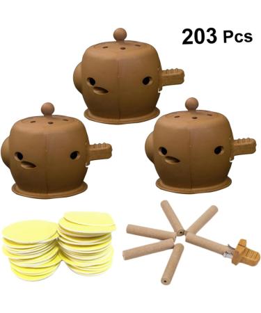 3 Set Moxmalter Acupuncture Tool - Moxa Staff Burner & Moxibustion Holder for Home Use | Enhance Wellness with Moxa Patches & Warming Mats - Buy Online on GoSupps.com