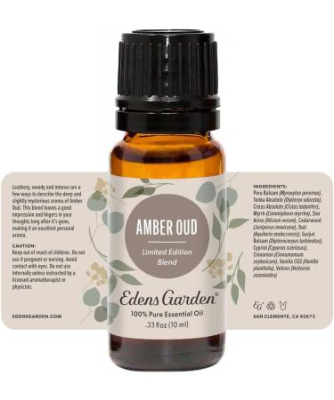 Edens Garden Amber Oud Essential Oil Blend- 100% Pure Premium Grade Undiluted Natural Therapeutic Aromatherapy The Best for Diffusing Candle Laundry Humidifiers 10 ml (.33 fl oz) Amber Oud 0.33 Fl Oz (Pack of 1) - Buy Online on GoSupps.com