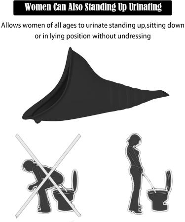 Yagaspantery Women's Portable Urinal - Reusable Urine Helper for Camping Festivals & Outdoor Activities - Buy Online on GoSupps.com