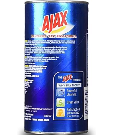 Ajax Powder Cleanser with Bleach - 14 oz (396 g) | Effective Fast-Acting Cleaner for Stains & Grime - Ideal for International Shipping - Buy Online on GoSupps.com