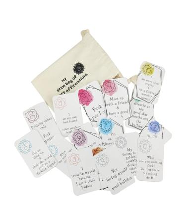 RJSQAQE Positive Affirmation Cards Set Motivational Cards 16pcs Funny Affirmation Card Gift Daily Cards Affirmation Confirmation
