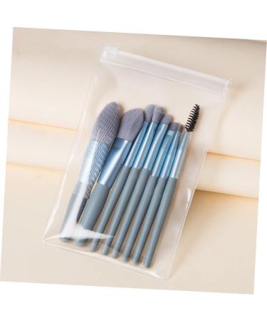Gogogmee 8pcs Powder Brush Eyeshadow Makeup Brushes Makeup Brush for Woman Cosmetic Face Brushes Wooden Blue - Buy Online on GoSupps.com