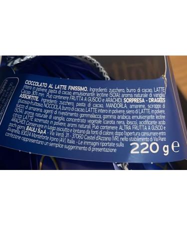  You Dream Italy Motta Easter Egg Bruno Barbieri Whole Milk Chocolate 220g - Buy Online on GoSupps.com