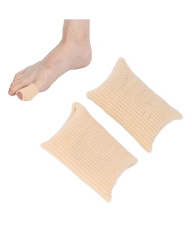 Soft Silicone Toe Cushion Tube - Toe Separator Sleeves for Corns, Blisters, and Pedicure - Anggrek Toe Protector Pad - Buy Online on GoSupps.com