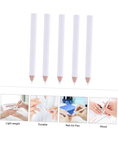 Beaupretty 30pcs Absorb White Pencil Gems for Nails Wax Pen for Rhinestones Rhinestone for Nails Dotting Tool White Nail Pencil under Nail Wax Pencil Rhinestone Picker Tool Bead Picking Pen - Buy Online on GoSupps.com