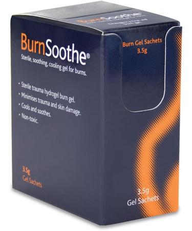 Reliance Medical Burnsoothe/Reliburn Burn Blot Sachet - Sterile Non-Toxic Cooling Gel for Burns - 25 Count Pack - Buy Online on GoSupps.com