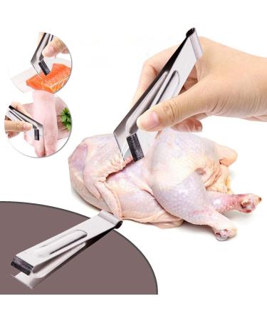 High-Quality Steel Springs & Flat Plucking Tool - Stainless Tweezers for Kitchen Dining & Bar Use | Sbyhbhyds - Buy Online on GoSupps.com