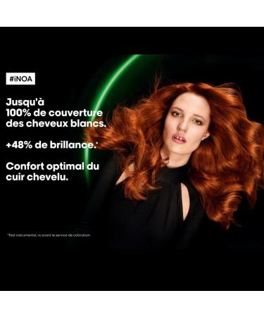 L'Or al Professionnel iNOA 9.12 Very Light Ash Blonde Iridescent Ammonia-Free & Vegan Perm Hair Color Covers up to 100% of White Hair Radiant Color Without Reflections & Long Lasting 60g - Buy Online on GoSupps.com