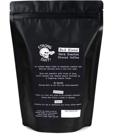 Premium Dark Roast Arabica and Robusta Ground Coffee - 500g - Buy Online on GoSupps.com