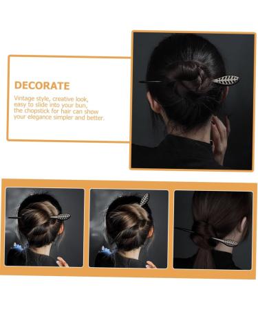 POPETPOP Hair Clips for Girls Hair Jewelry Chopsticks Hair Bun Stick Hair Sticks for Buns Hairpin for Women Hair Chopstick for Women Chinese Hair Sticks Vintage Accessories Wood Women's - Buy Online on GoSupps.com
