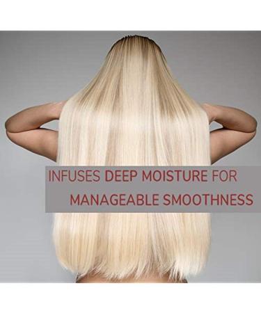 GIOVANNI Eco Chic Smooth as Silk Conditioner 24 oz - Frizz Control, Color Safe, Sulfate & Paraben Free, Apple & Aloe Extracts - Buy Online on GoSupps.com