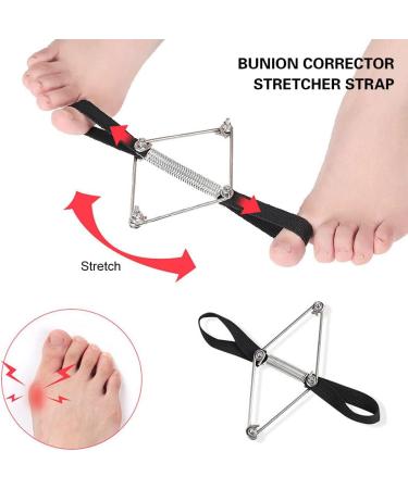 ERYUE Bunion Corrector | Big Toe Straightener & Alignment Relief | Effective Bunion Relief & Stretcher for Comfortable Walking - Buy Online on GoSupps.com