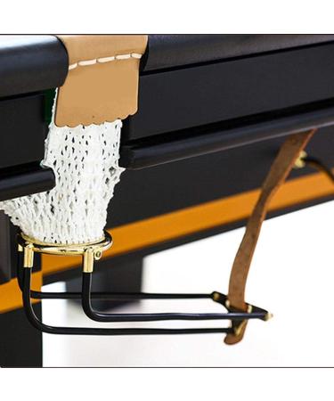 Snooker Table Rail Pockets Replacement Set - 6pcs Standard Solid Empire Rail with Net Pockets - Buy Online on GoSupps.com