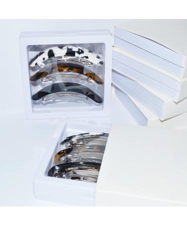 Kitiin Cellulose Acetate French Tortoise Hair Clips - Stylish Hair Accessories for Women and Girls - Buy Online on GoSupps.com