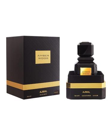 Ajmal Amber Wood for Unisex EDP 3.4 Ounce - Made in Dubai - Buy Online on GoSupps.com