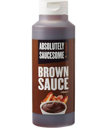 1L Brown sauce Absolutely Saucesome Restaurant Quality ideal for home use. - Buy Online on GoSupps.com