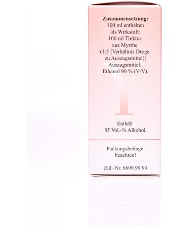 Buy Myrrh Tincture - Hofmann's Herbal Mouth & Throat Therapeutic 50ml - Fast International Shipping - Buy Online on GoSupps.com