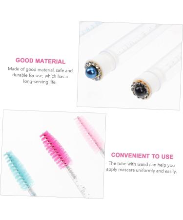 Beavorty 20sets Mascara Wand Tube Felt Pencil Case Empty Eyelash Wand Tube Travel Plastic Extend Slender - Buy Online on GoSupps.com
