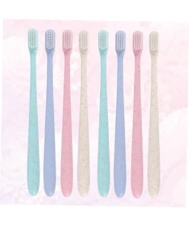 Minkissy Travel Toothbrush Set - 2 Boxes of 8 Family Toothbrushes with Soft Fur Travel Cases & Caps - Perfect for International Shipping - Buy Online on GoSupps.com