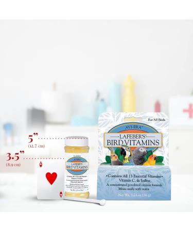 Lafeber's Avi-Era Bird Vitamin Powder 0.04 oz - Essential Supplement for All Birds - Buy Online on GoSupps.com