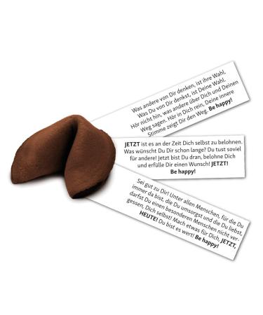 HAPPYKEKS Fortune Cookies - Buy 10 Get 1 FREE | Chocolate Cookies Pack of 11 (6g each) - Perfect for Gifts & Treats - Buy Online on GoSupps.com