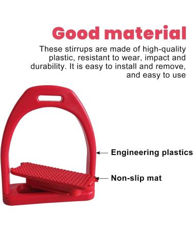 Buy Slipproof Stirrup Kids - Safety Stick Bars & Non-Slip Rubber | High-Strength Outdoor Horse Training - Buy Online on GoSupps.com