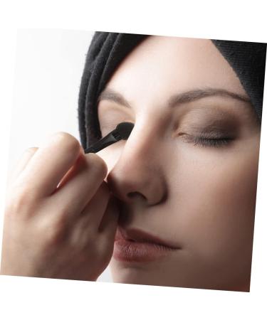 VINTORKY 25 Pcs Double Ended Eye Shadow Stick Makeup Makeup Use Lipstick Brush Black Plastic - Buy Online on GoSupps.com