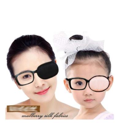 Buy Adult & Kids Silk Eye Masks - Amblyopia Strabismus & Lazy Eye Patches (Champagne) | International Shipping Available - Buy Online on GoSupps.com