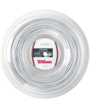Wilson Smash 66 Badminton Strings 10 m Unisex Adult White 200 m