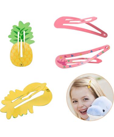 Volumoon 100Pcs Cartoon Clips Cute Hair Clips Girl Hair Clips Small Animal Colorful Metal Snap Barrettes Little Hairpin Hair Accessories Plastic Cartoon Clips for Toddlers Kids Girls - Buy Online on GoSupps.com