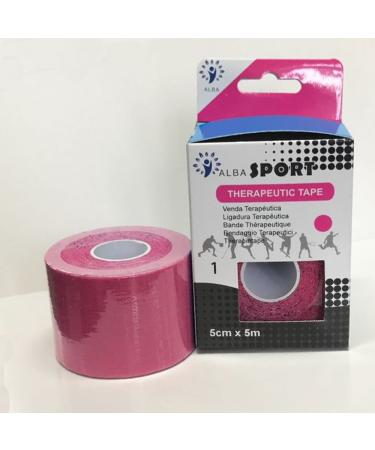 Bandage Tape Neuromuscular 5 cm x 5 m Pink-Unit