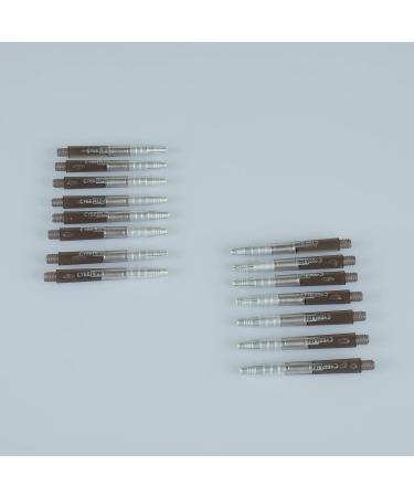 CyeeLife 15Packs Transparent Aluminum-Plastic Dart Shafts (5 Sets) - 35mm/48mm L - Black - Buy Online on GoSupps.com