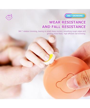 Hoement 1 Set Nail Grinder Safe Nail Trimming Tool Nail Polishing Accessory Safe Adults Nail Kit Electric Nail Trimmer Nail Trimmer Safe Polishing Kit Manicure Kit 7X7X3CM Orange - Buy Online on GoSupps.com