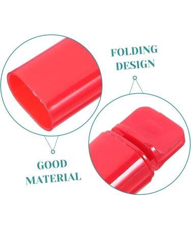 2 STK Collapsible Travel Toothbrush & Hanging Hooks for Kids | Portable Brass Cleaning Agents & Foldable Detergent for Camping - Buy Online on GoSupps.com