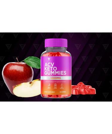 ACV Keto Gummies for Weight Loss - Apple Cider Vinegar Supplement for Fast Fat Burn - 60 Gummies for Men and Women - Buy Online on GoSupps.com
