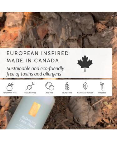 Balancing Face Wash for Sensitive Skin - EWG VERIFIED with Baobab & Sacha Inchi | 118ml/4oz - Shop Internationally - Buy Online on GoSupps.com