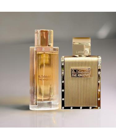LATTAFA The Kingdom for Men & The Kingdom for Women - EDP Spray 100ML (3.4 OZ) Long Lasting Luxurious Masculine & Feminine Scents. (Value Pack) - Buy Online on GoSupps.com