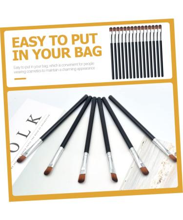 FOMIYES 100pcs Eye shadow brush makeup applicators girls suit handle eye brush for makeup Miss mix - Buy Online on GoSupps.com